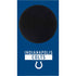 NFL Indianapolis Colts Blue Performance Series Xbox Series S Console Skin